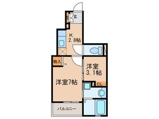 リンデンⅡの物件間取画像